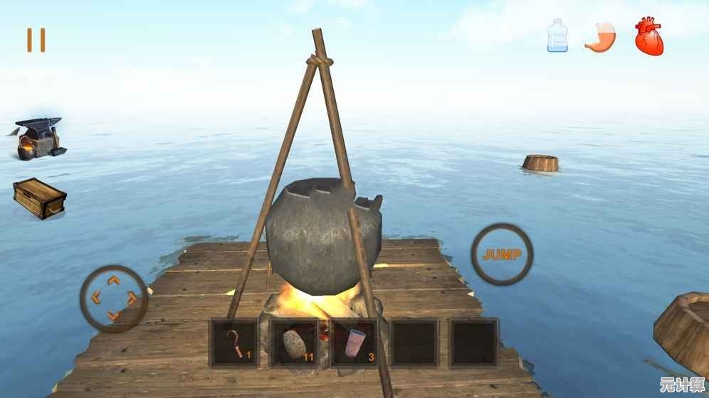 还在找支持中文的联机生存游戏？木筏求生汉化版》不香吗？