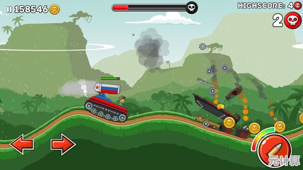 战车对抗不够爽？山地坦克大战最新版》多样关卡与金币升级等你来战！