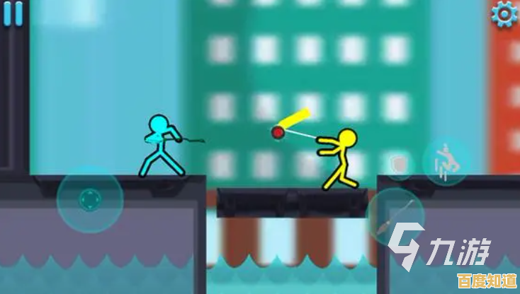 横版格斗不够过瘾？试试《火柴人决斗双人版》的2~4人联机激斗吧！