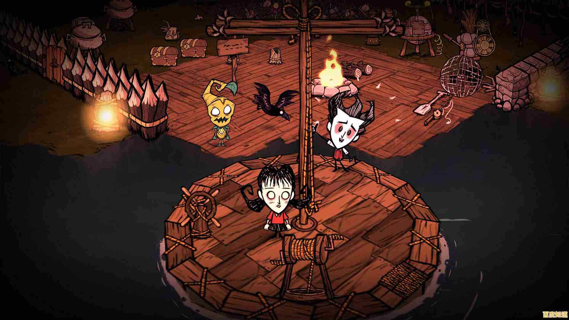 想体验真实生存挑战？饥荒新家园联机版》让你与好友并肩作战！