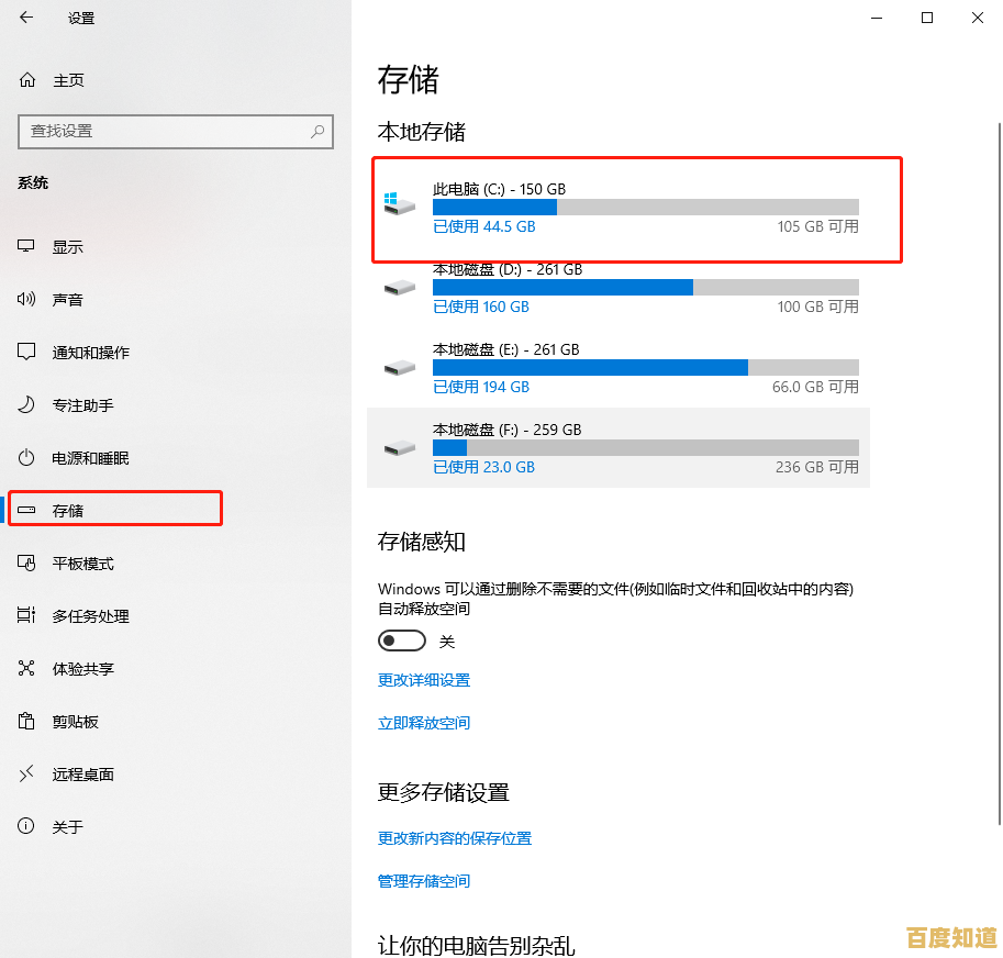 电脑C盘存储优化指南：识别可删除文件释放内存